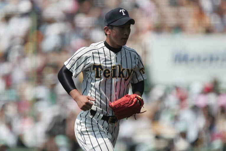 帝京の高島祥平投手（2007年撮影）　©Hideki Sugiyama