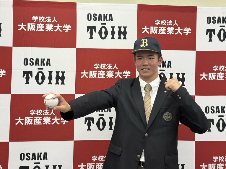 オリックスから2位指名を受けた森陽樹 ©Yuji Yanagawa