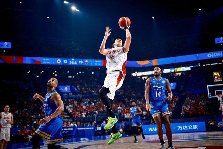 ベネズエラ戦　©︎FIBA