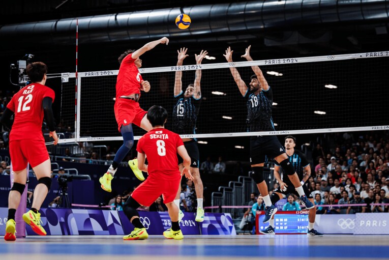 パリ五輪 アルゼンチン戦　©︎Volleyball World