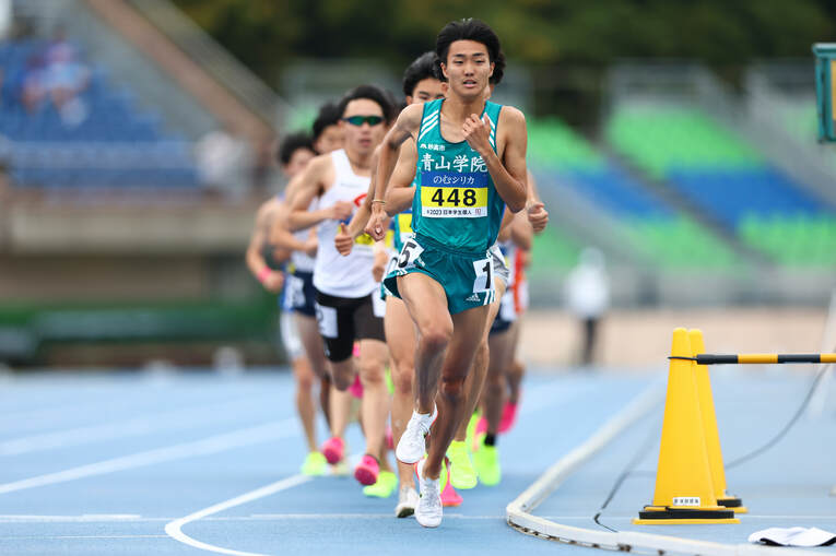 出雲では4区で区間賞を獲得した山内。トラックでは1500ｍも得意なスピードランナーだ　©AFLO