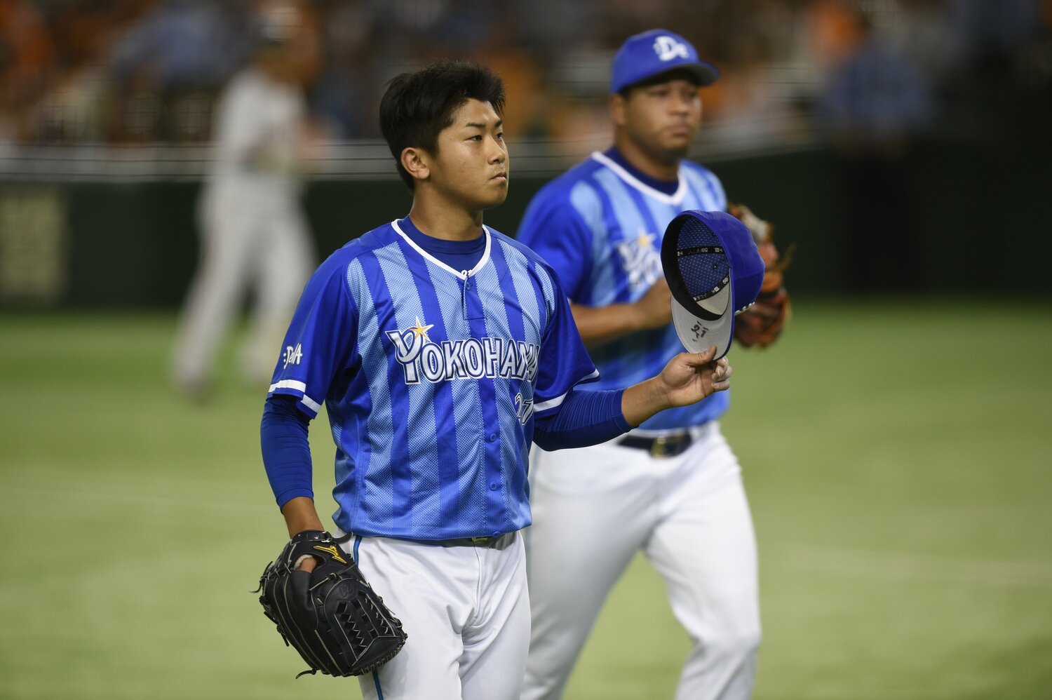 プロ1年目の今永（2016年） ©Hideki Sugiyama