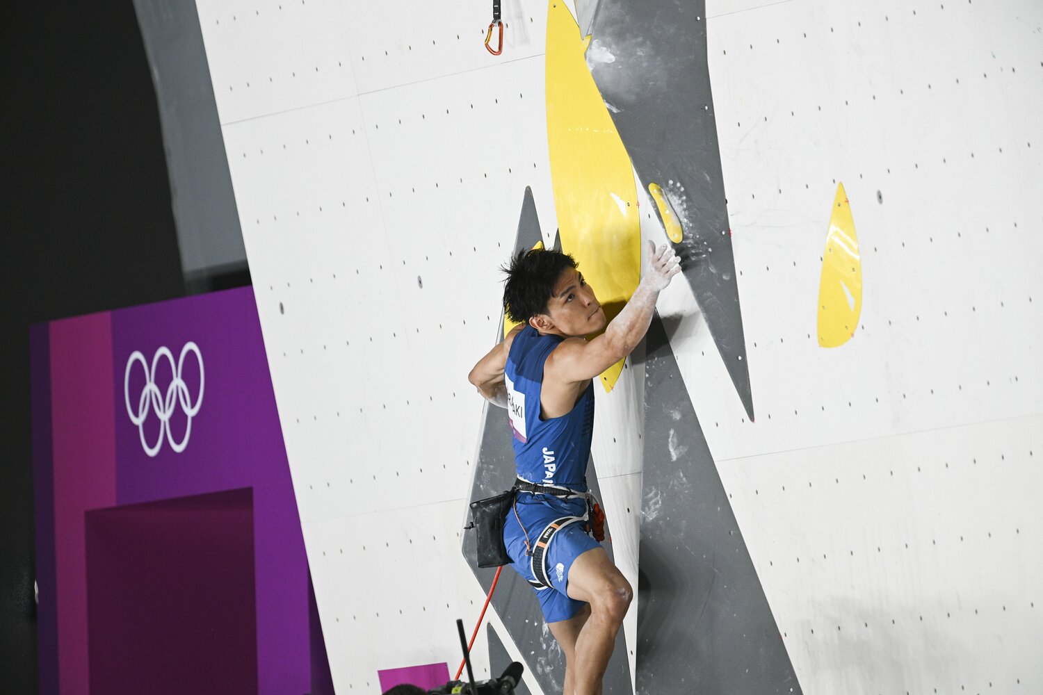 金メダル候補として東京五輪に臨んだ楢崎智亜　©︎Asami Enomoto/JMPA