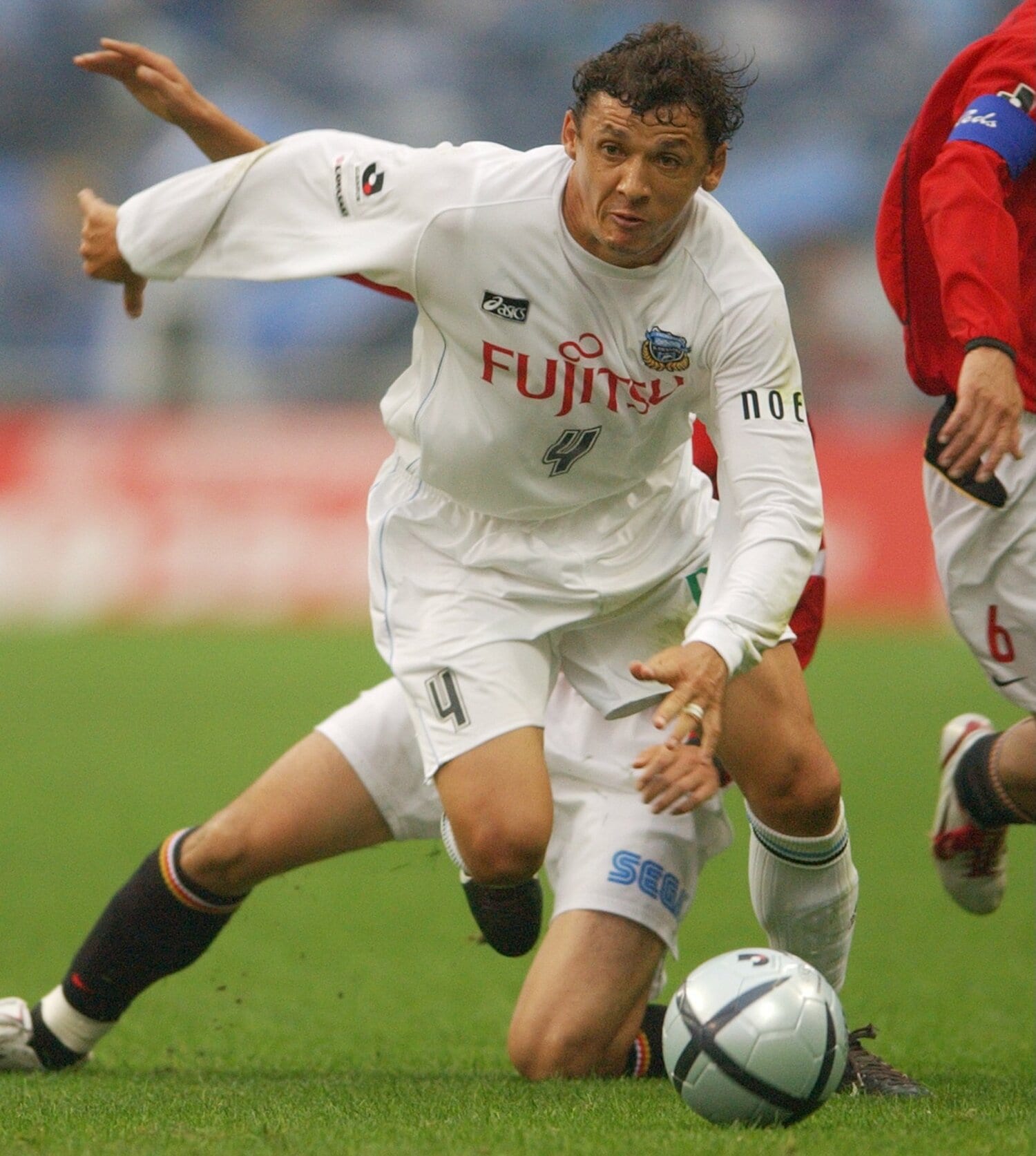 川崎時代のアウグスト　©JIJI PRESS