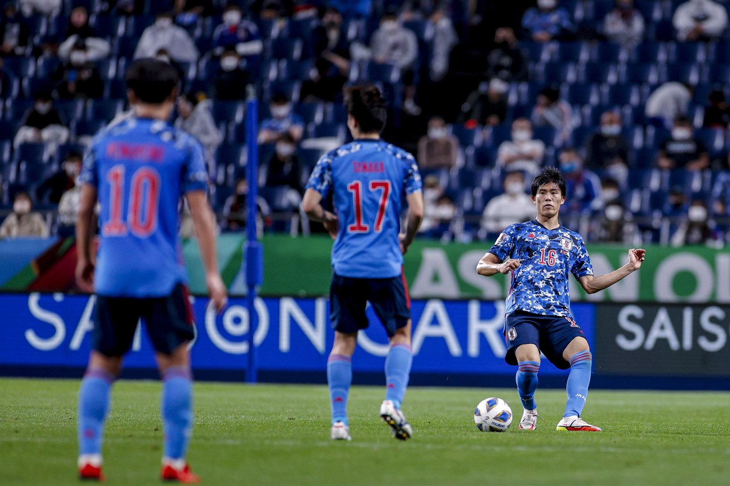 2021年10月のオーストラリア戦　©Kiichi Matsumoto/JMPA