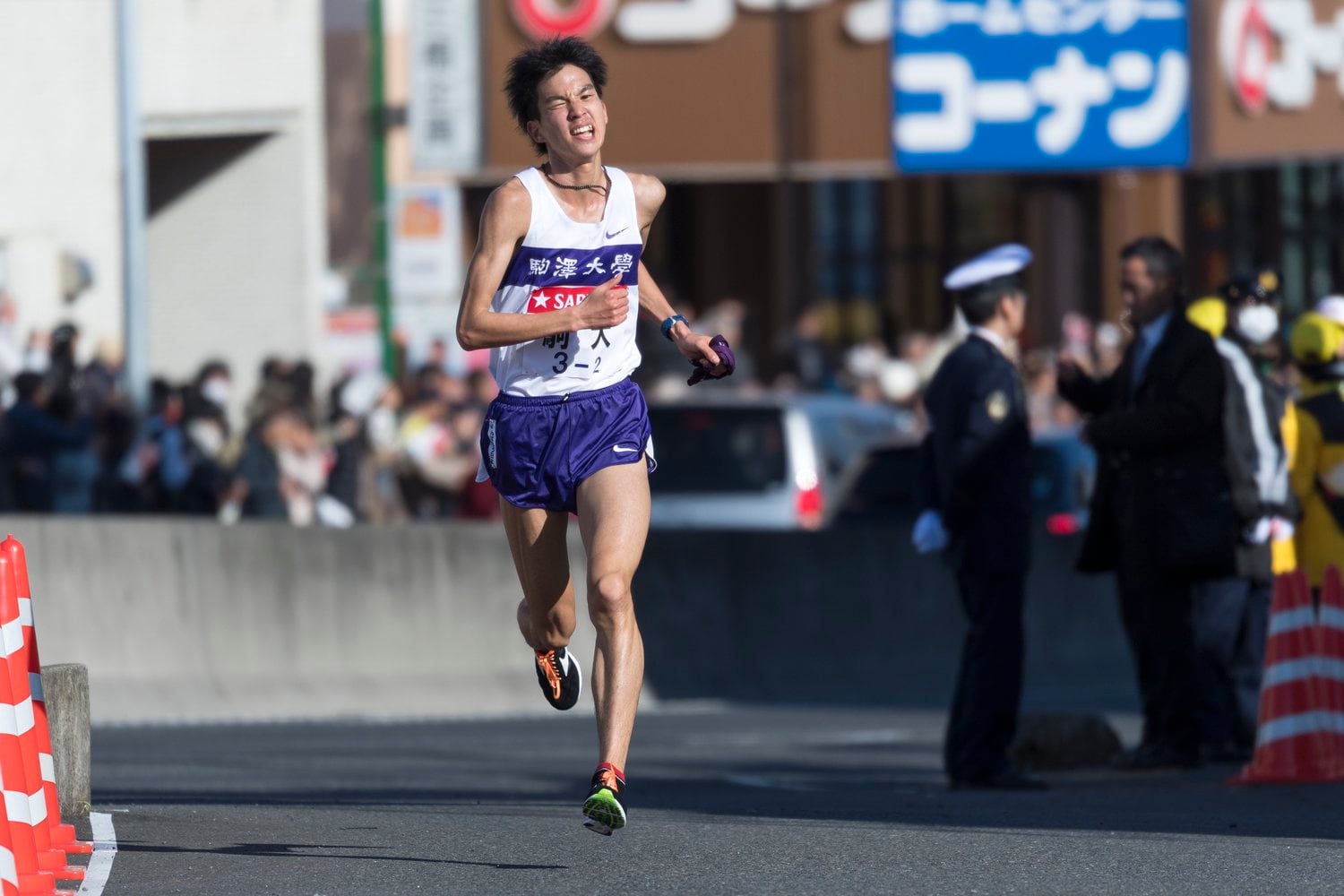 2016年に続き箱根駅伝のエース区間を任された工藤有生（2017年・大学3年時）　©Takuya Sugiyama