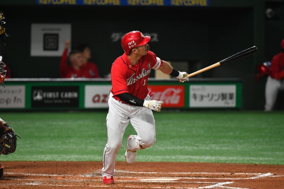 鈴木誠也は打てて守れる外野手としての地位を確立した　©Hideki Sugiyama