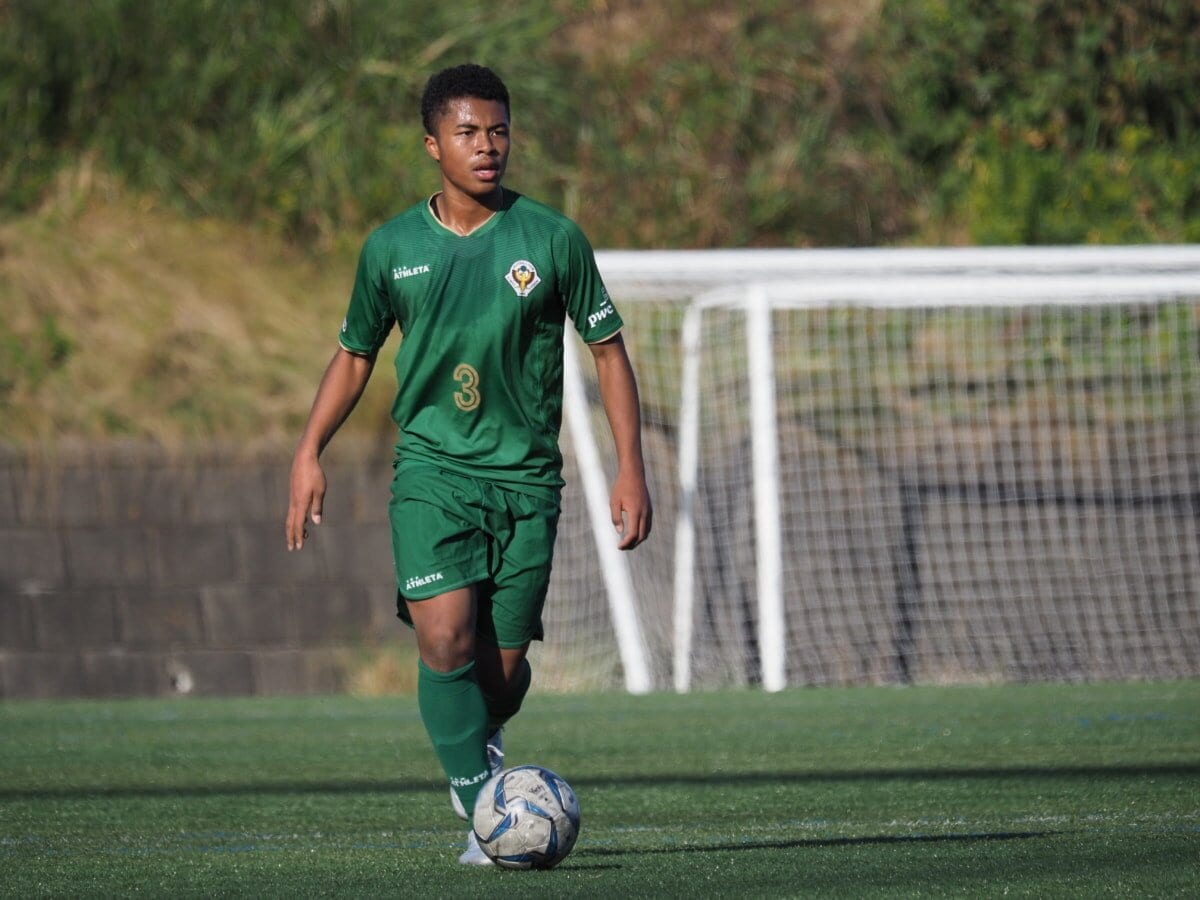 2019年12月、東京Vユースのプリンスリーグ関東最終節。U-17W杯を経て一気に風格が出てきたという ©Tetsuro Kaieda