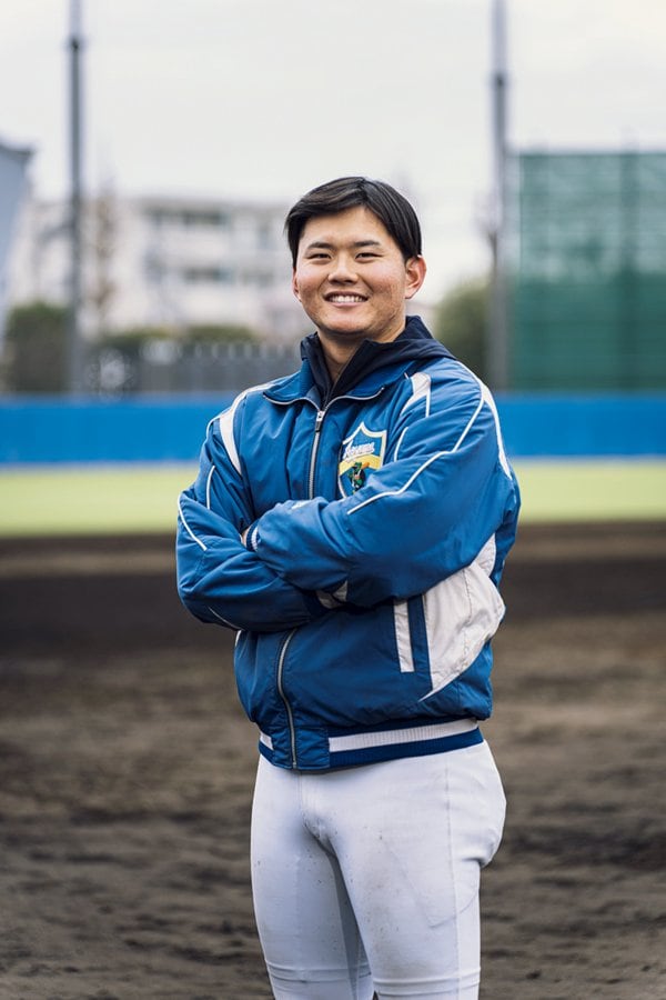 渡部海（わたべ・かい）／2004年8月20日生、大阪府出身。智辯和歌山高では2年春から正捕手。U-18日本代表では三塁手として活躍した。青学大に進学すると、1年春からレギュラーに定着。2年秋までに3度ベストナインに輝いた。180cm、88kg ©Shiro Miyake