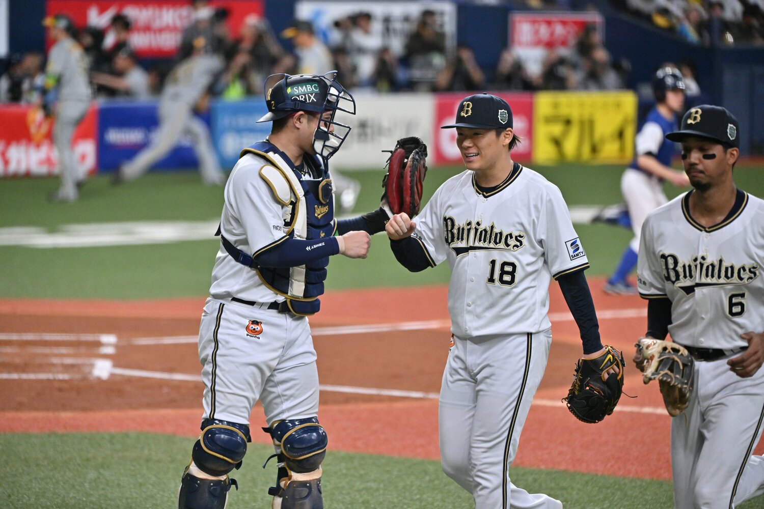 各スタッツで見ると、やはり山本由伸は図抜けている　©Hideki Sugiyama