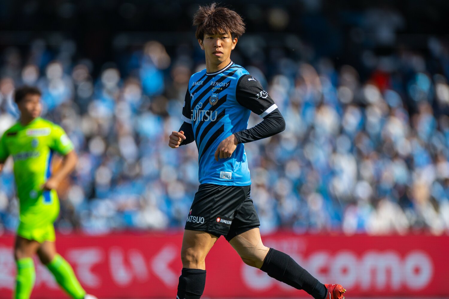 「もう一度、川崎Fにタイトルを」と意気込む宮代大聖　©KAWASAKI FRONTALE
