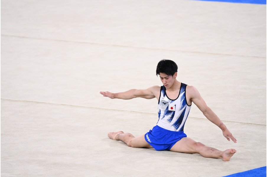 橋本の演技　©JMPA