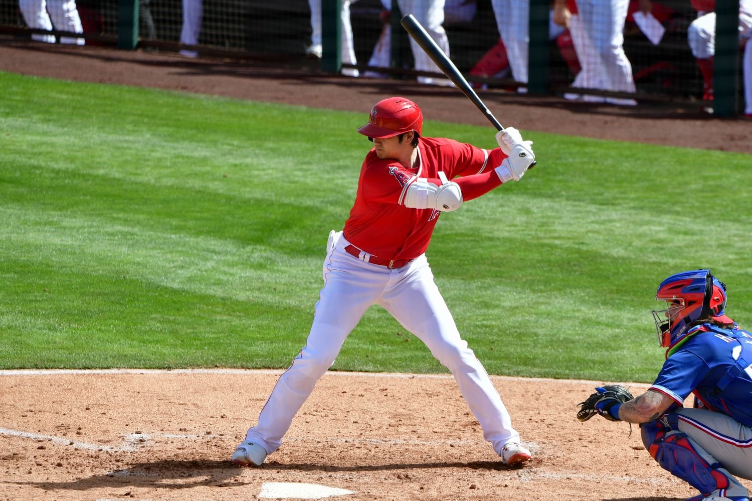 3日レンジャース戦　©AFLO