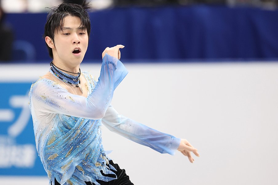 「死ににいくようなジャンプ」を着氷するために…羽生結弦が全日本選手権で見せた“王者の貫禄”と込み上げた感情《北京五輪へ》＜Number Web＞ photograph by Getty Images