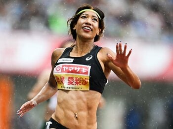 日本選手権「2年連続二冠」でも…遠かった五輪の舞台　それでも“遅咲きのスプリント女王”君嶋愛梨沙（28歳）が目指す「10秒台の世界」＜Number Web＞ photograph by Asami Enomoto