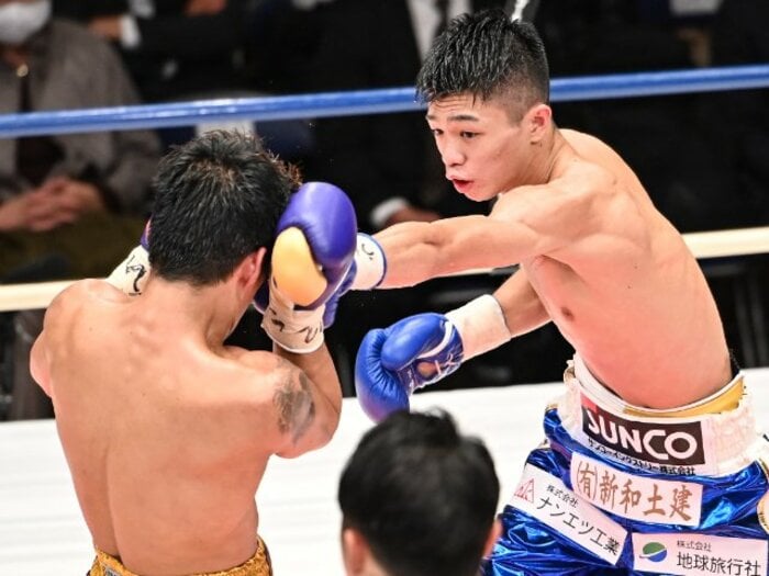 21戦全勝中谷潤人が本場デビュー 23歳“井上尚弥に次ぐエース候補”が明かす「僕が“愛の拳士”を名乗る理由」<Number Web> photograph by AFLO