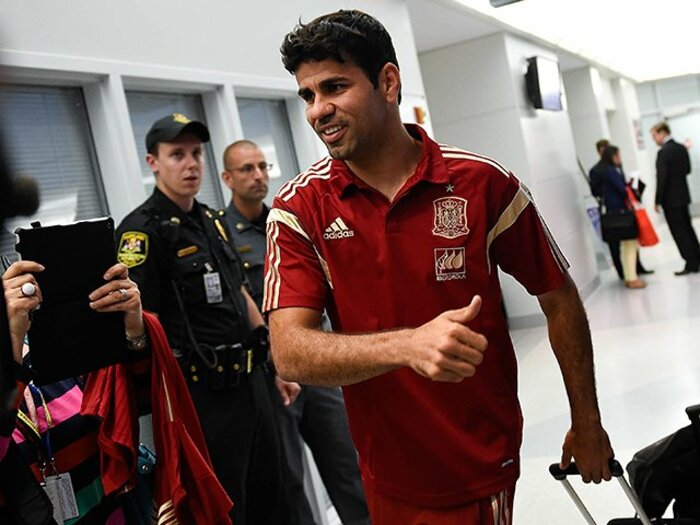 スペインの1トップ“1番人気”の男。ジエゴ・コスタとティキタカの相性。＜Number Web＞ photograph by Getty Images