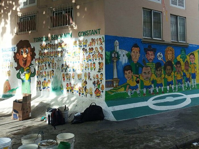 ブラジル人のW杯熱は想像を絶する。ネイマールが負う途方もない期待。＜Number Web＞ photograph by Takashi Kumazaki