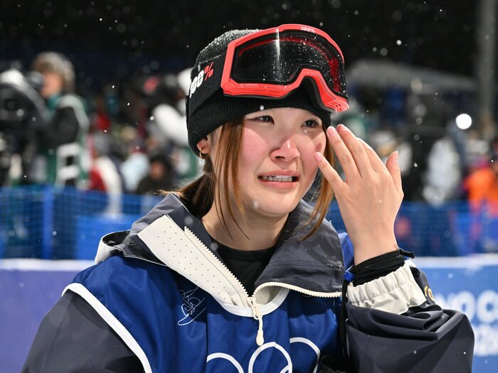 「大会中に泣いてしまうことも」スノボ小野光希“予選ブービー通過”から逆転メダル秘話…21歳が「16歳コンビに突き上げられて」手に入れた強さ＜Number Web＞ photograph by Kaoru Watanabe/JMPA