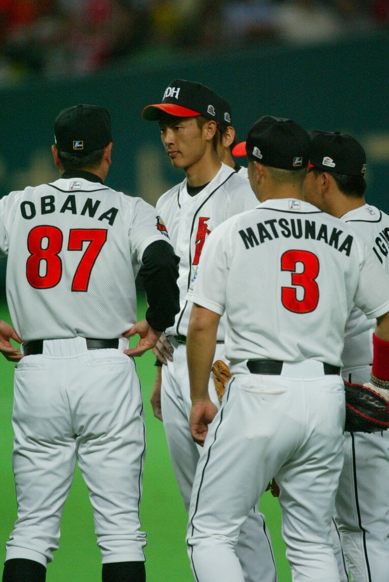 現役（ダイエー）時代の斉藤和巳　©BUNGEISHUNJU