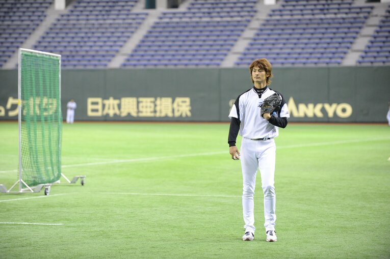 2008年、日本ハム時代　©Toshiya Kondo