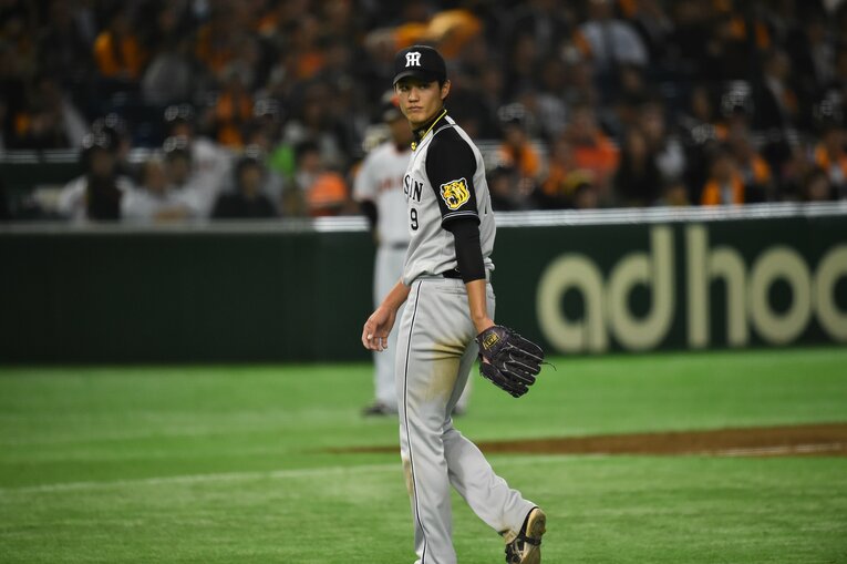 「考えすぎるタイプ」という藤浪。阪神時代には苦悩の時間も長かった　©Hideki Sugiyama