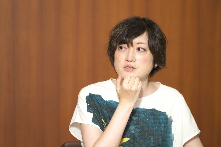 コラムニストの能町みね子氏　©Hideki Sugiyama