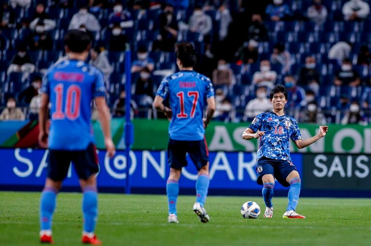 2021年10月のオーストラリア戦　©Kiichi Matsumoto/JMPA