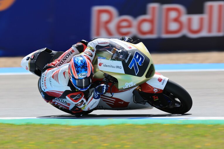 スペインGPで強さを見せつけた小椋　photograph by Satoshi Endo