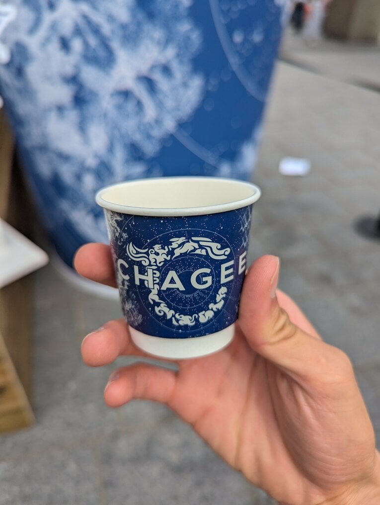 CHAGEEのドリンク　©Yu Saito