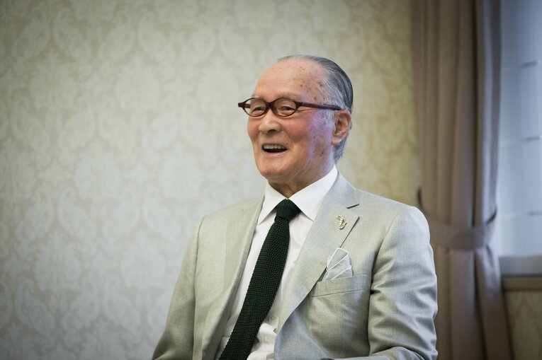 長嶋茂雄氏（2015年撮影）　©BUNGEISHUNJU