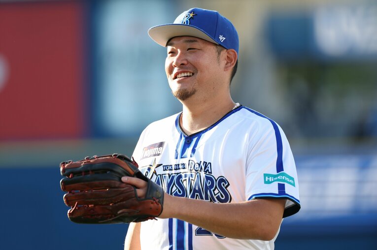 ベイスターズ復帰後、初のインタビューに応じた筒香嘉智。チームメイトやベイスターズへの思いを明かした ／ photograph by JIJI PRESS