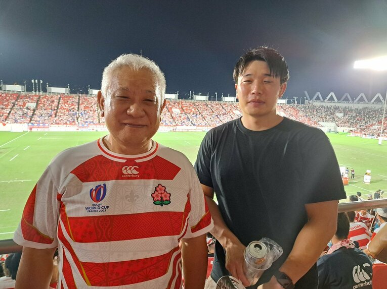 国内最後のテストマッチでは会場にも足を運んでいた（筆者撮影）