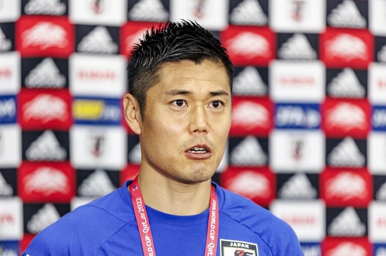 控えGKという立場でW杯を戦った川島永嗣。ドーハへの思いは彼の中で大きかったようだ ／ photograph by Kiichi Matsumoto/JMPA