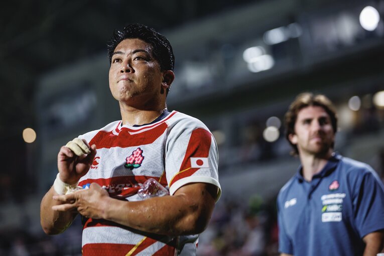 HO坂手淳史（埼玉パナソニックワイルドナイツ）©︎Kiichi Matsumoto