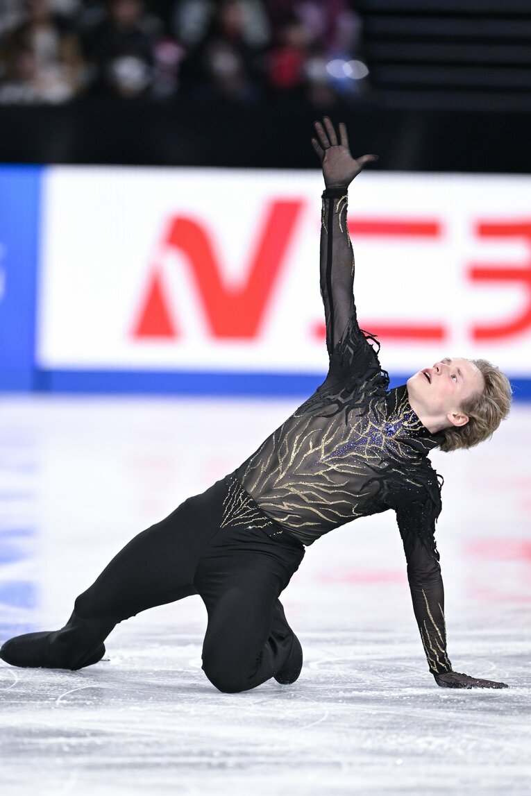 GPファイナルで圧巻の優勝を果たしたイリア・マリニン　©Asami Enomoto