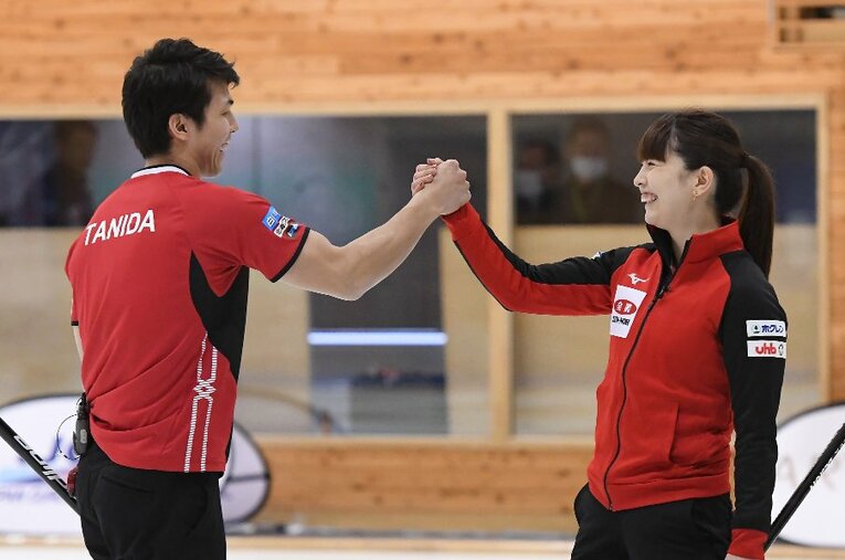 4人制でお互いに活躍をしていた松村千秋と谷田康真。「ちあき」「やすまさ」という名前から愛称は「チャッスーペア」 ／ photograph by ©JCA IDE