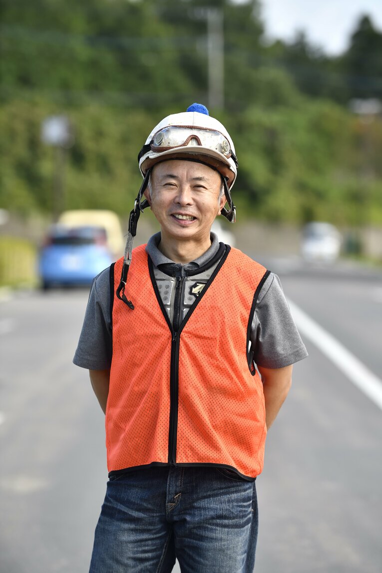 現在は調教師の中舘英二　©Takashi Shimizu