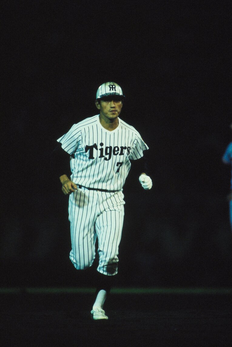 柳川高出身の真弓明信　©Sports Graphic Number