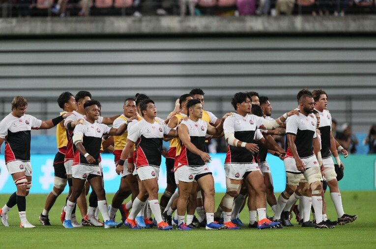 サモア戦前 ／ photograph by Naoya Sanuki