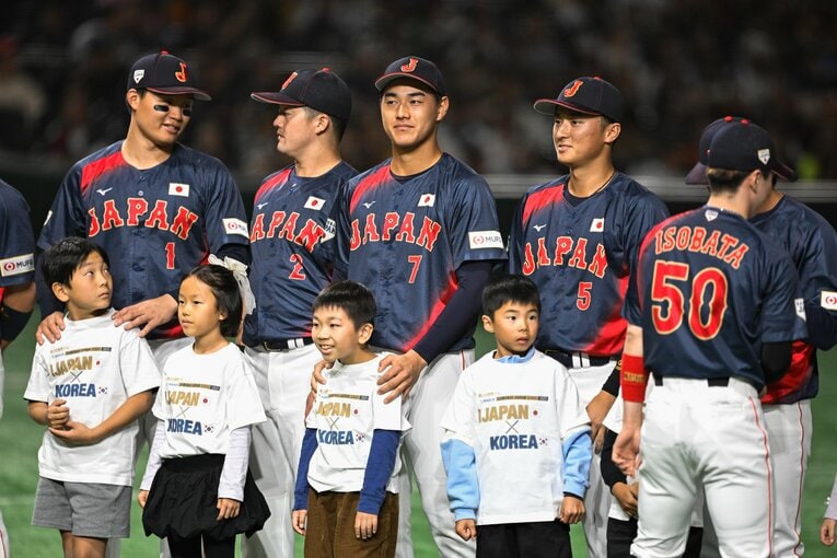 日の丸を背負い日韓戦に先発出場　©Nanae Suzuki