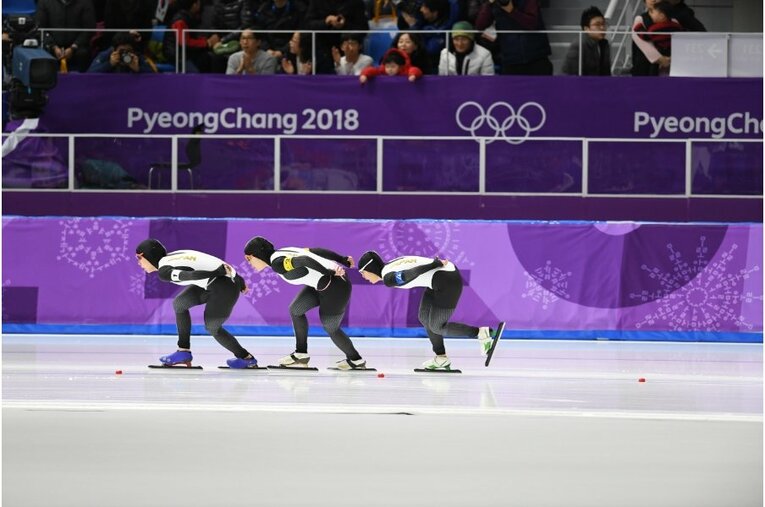 平昌五輪の女子パシュート©Asami Enomoto/JMPA