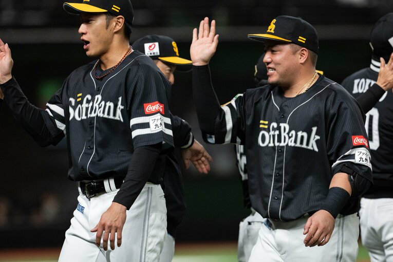 試合はソフトバンクが2対1で勝利　©Nanae Suzuki