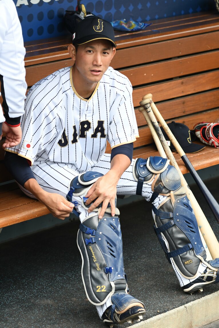 日本代表の捕手にもなった小林誠司　©Naoya Sanuki