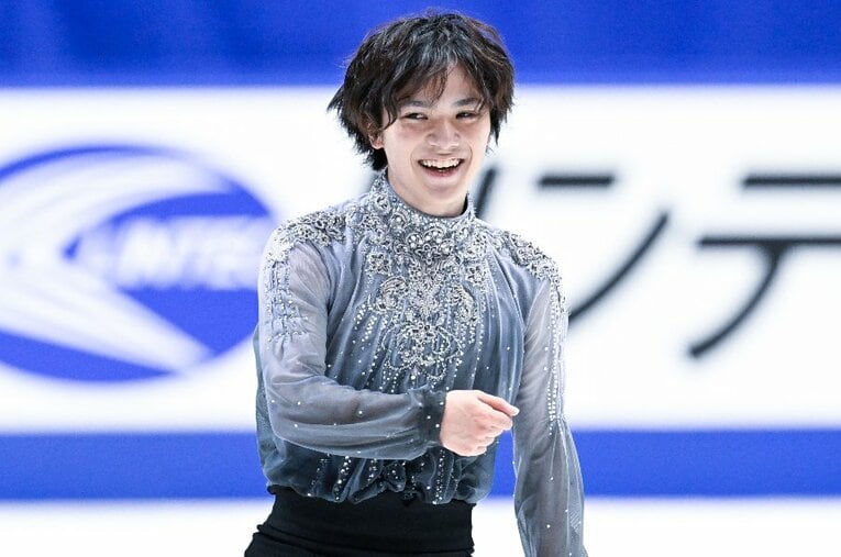 全日本フィギュア選手権、圧巻の演技で優勝を果たした宇野昌磨 ／ photograph by Asami Enomoto