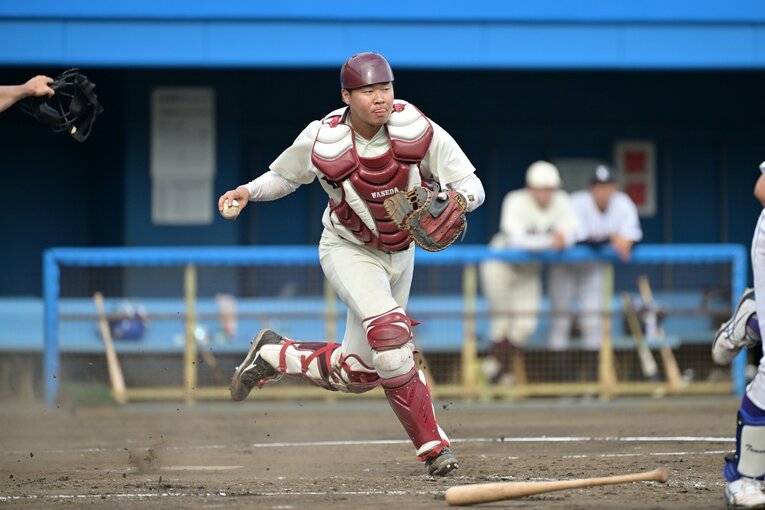 大学ジャパンでもキャプテンを務めた印出太一捕手。まさかのドラフト指名漏れとなった　©Hideki Sugiyama