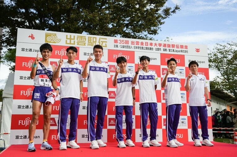 あくまでまだ1冠と全日本、箱根を見据える駒澤大　©Nanae Suzuki