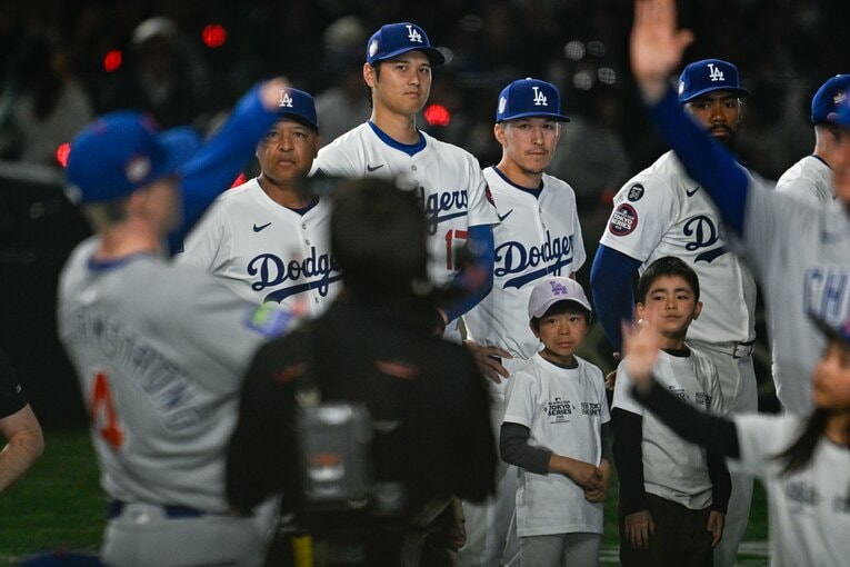 ドジャース大谷翔平は3位に　©Nanae Suzuki
