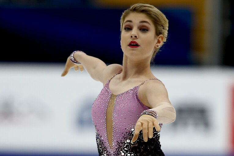 3アクセルを入れなかったコストルナヤ　(C)Getty Images