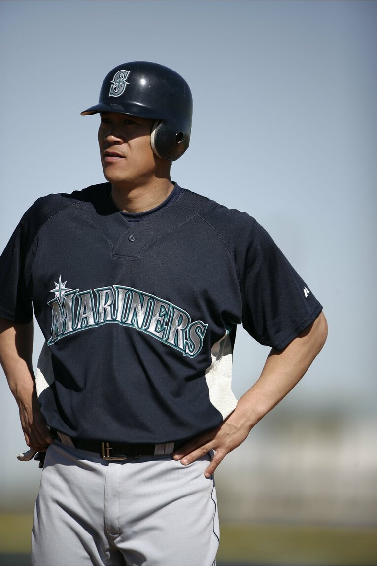 マリナーズ時代の城島健司　©Naoya Sanuki